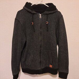 Buffalo by David Bitton hooded black   warm Jacket Size L